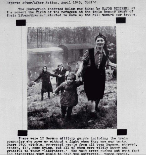 743rd S-3 After Action journal report- the moment of liberation