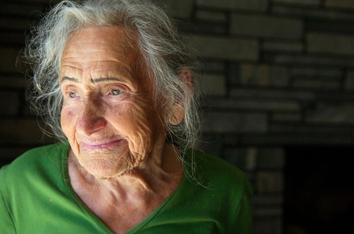 Holocaust Survivor Clara Rudnick in her home, Photo Erica Miller 8/31/10