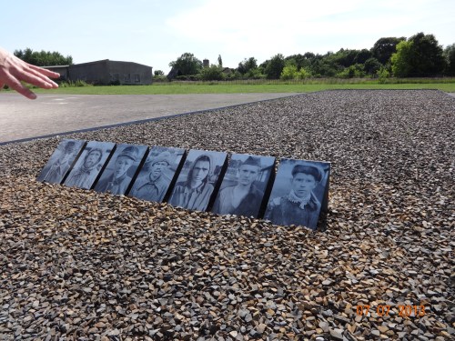 Shooting barracks at Sachsenhausen, for Soviet POWs.