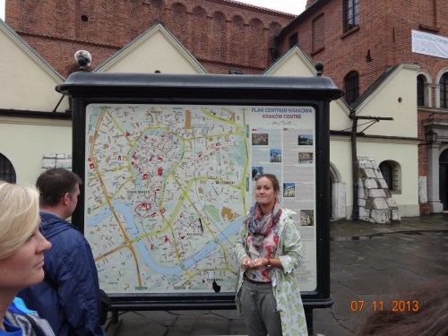 Old Town, in the Jewish Quarter. Gusia.