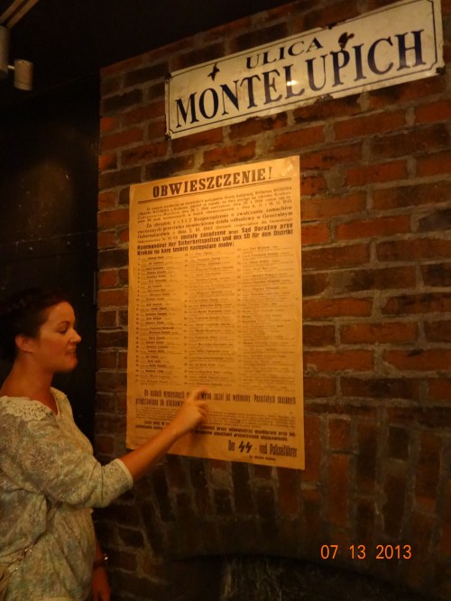 Montelupich Prison, the Gestapo prison in Krakow.