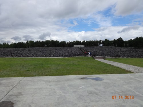 Belzec Memorial site. There was no memorial for nearly 60 years.