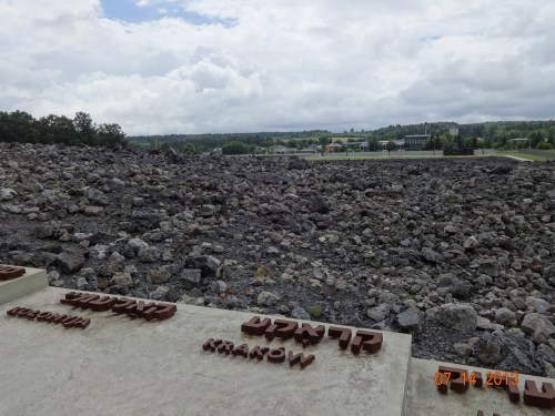 Belzec Site memorial.
