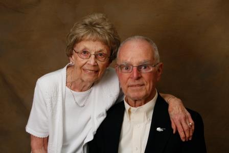 Mr. & Mrs. Gast, Holocaust Survivors-American Soldiers reunion, 2009.